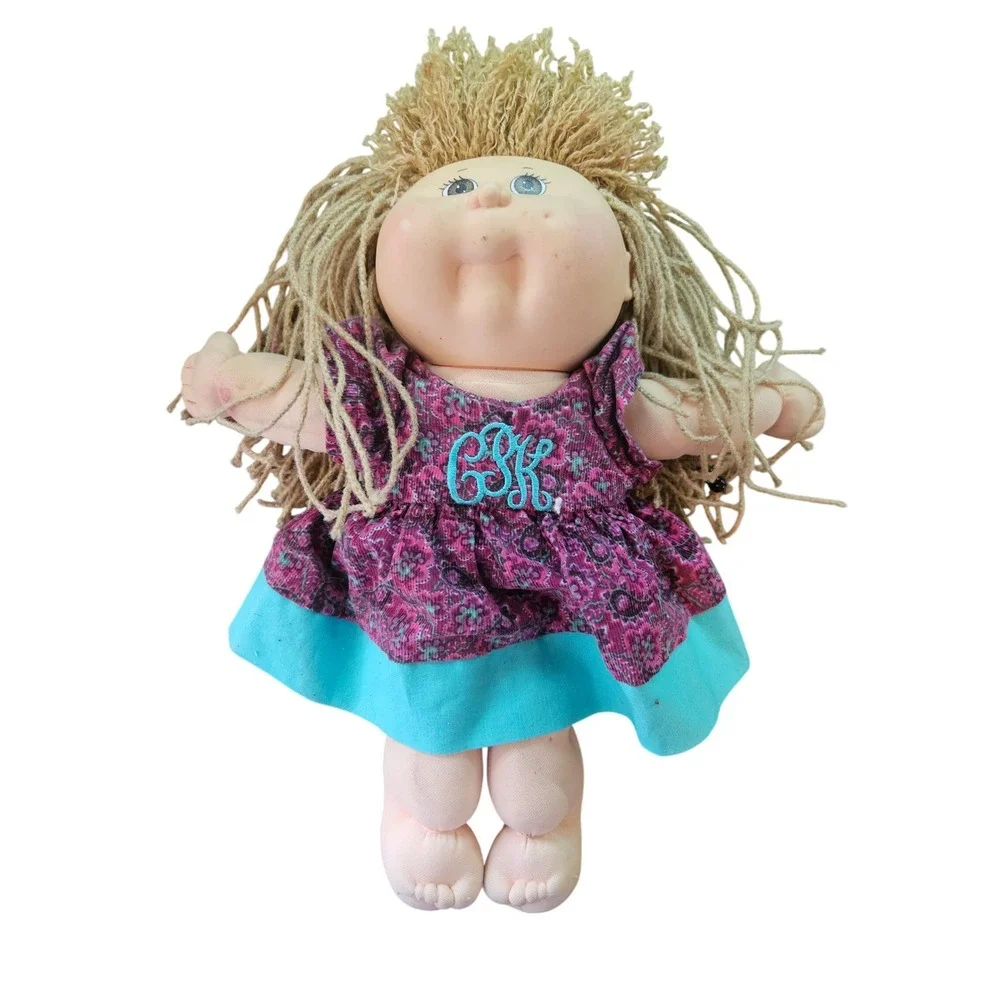 Vintage Cabbage Patch Kids Doll Set Boy Sailor Girl Paisley Hasbro 80s 90s